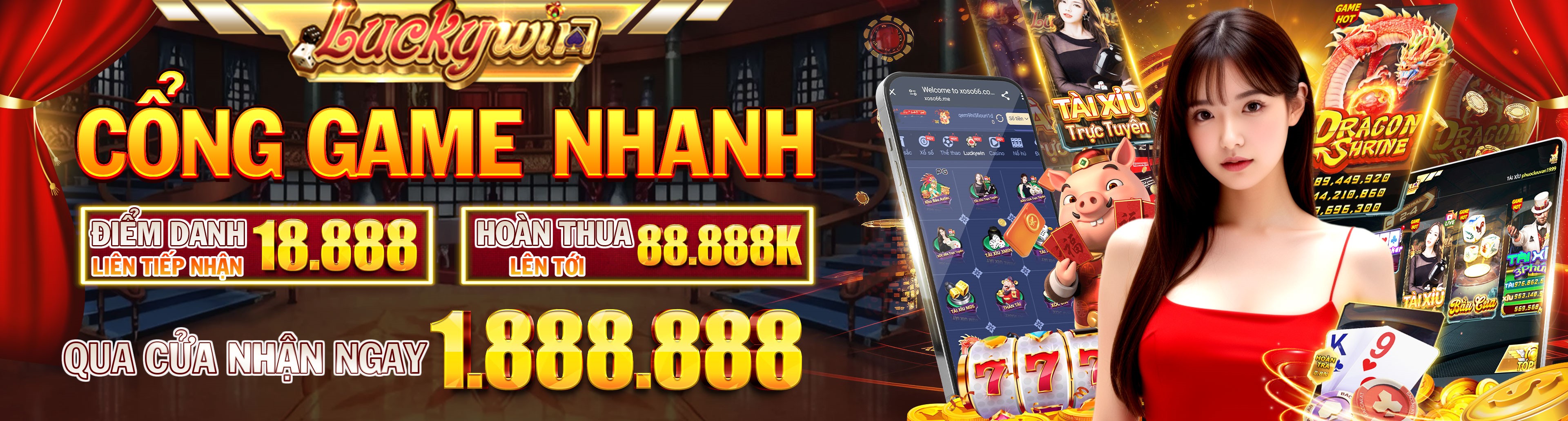 Hình ảnh quảng cáo của go666 hiển thị nền tảng và các lợi ích